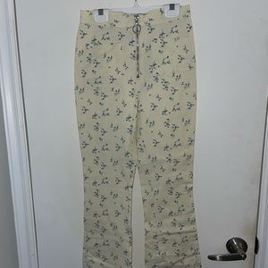 Urban Outfitters flower pants